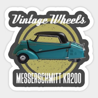 Vintage Wheels - Messerschmitt KR200 Sticker